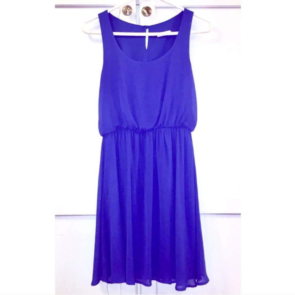 Lush Royal Blue Dress